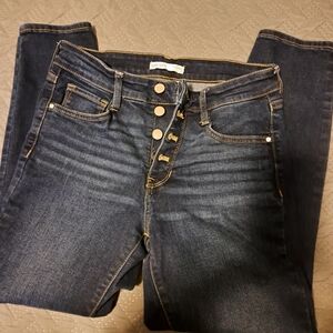 Nine West Dark Blue High Rise Jeans